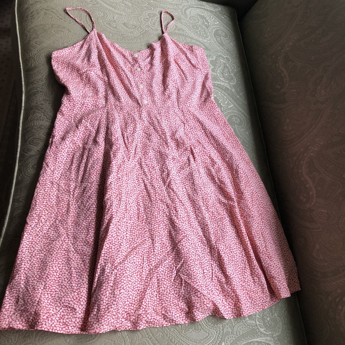 gap cami fit and flare dress NWT Gap Fit & Flare Cami Dress, WHITE SIZE 8P 8 P -328126 N0826
