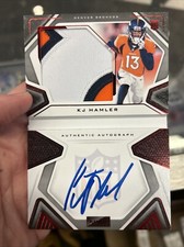 KJ Hamler Playbook RPA booklet /10 Tri Color Patch