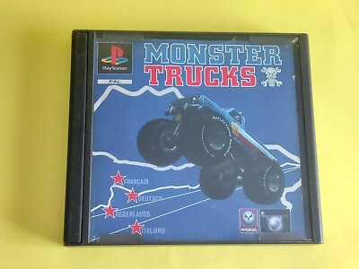 MONSTER TRUCKS (NO COVER) - PS1 - PLAYSTATION 1 - PAL