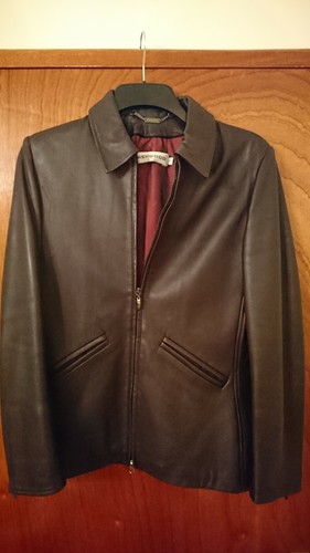 Ladies Brown Ashwood Leather Jacket | eBay