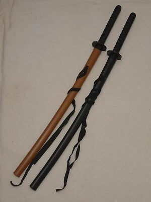 COMBAT KOALAS PP Training Katana Sword Bokken with Scabbard Sageo for Martial Arts Kendo