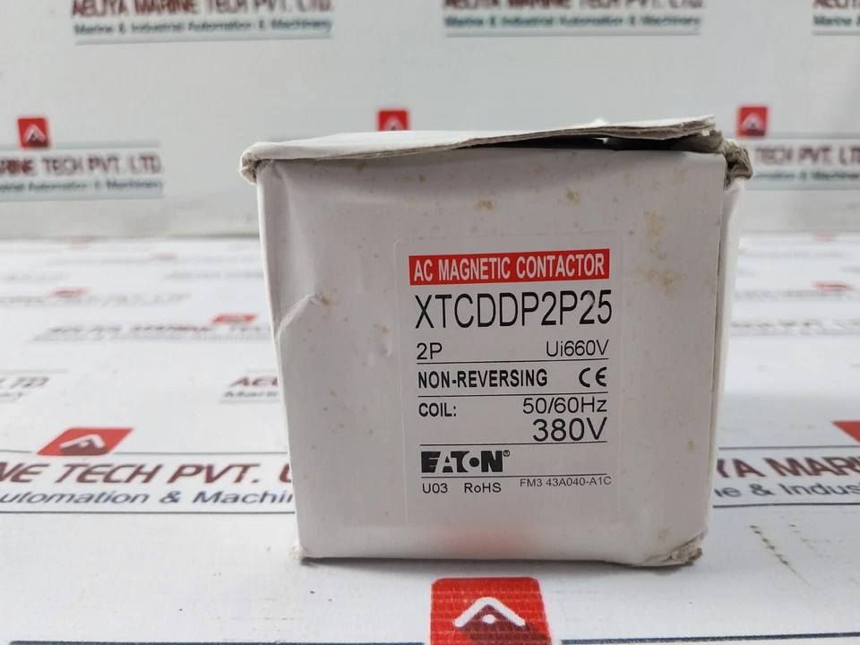 Contacteur Magnétique AC Non-Réversible Eaton XTCDDP2P25 35 Amp 380V - Photo 2/4