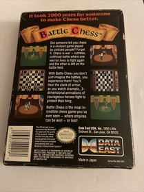 Battle Chess Nintendo NES CIB Complete In Box!!