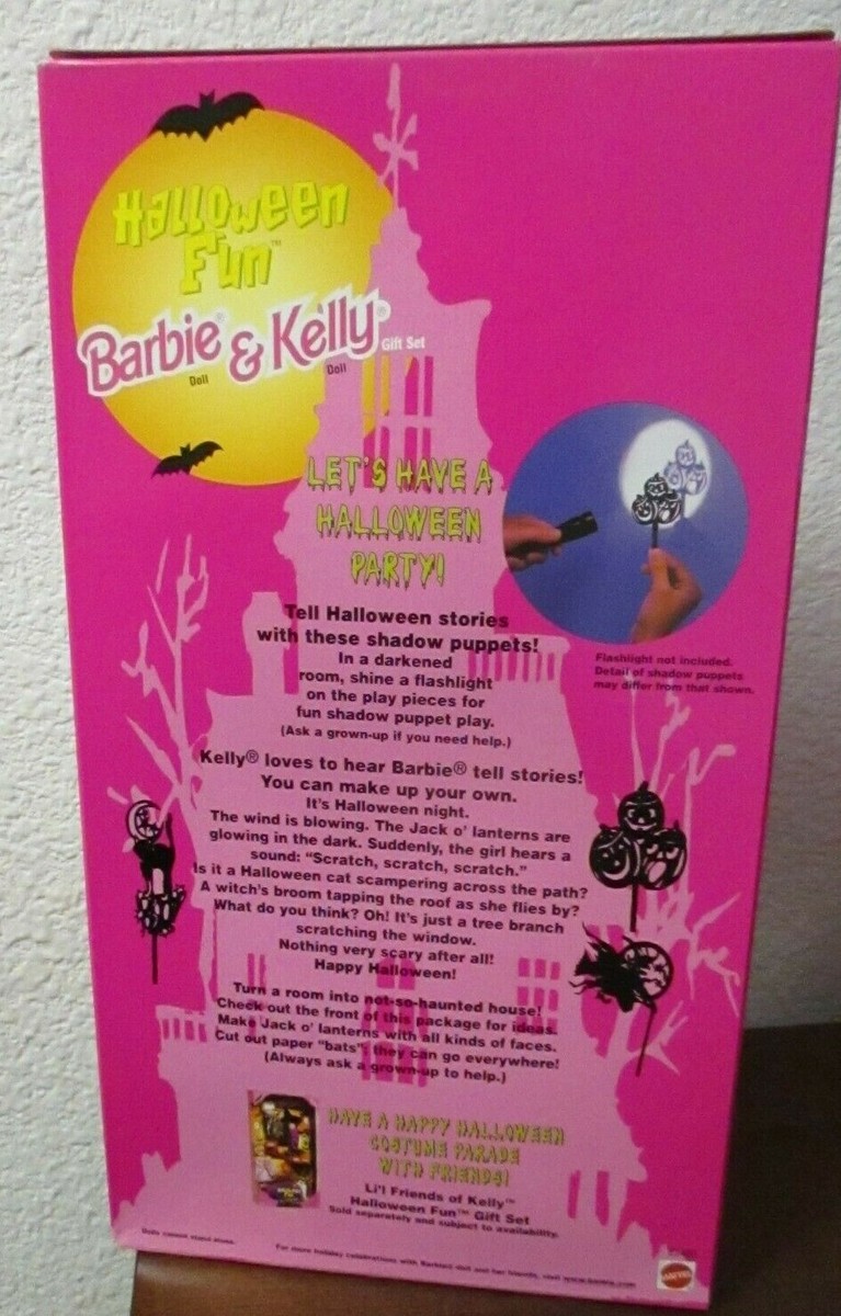 BARBIE..1998 HALLOWEEN FUN BARBIE & KELLYNEWNRFB | eBay