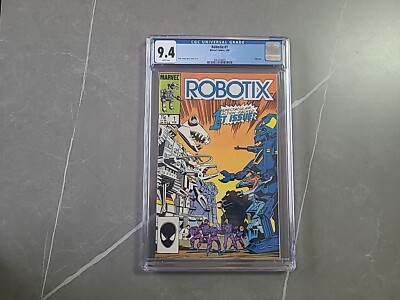 Robotix Comic #1 1986 CGC 9.4