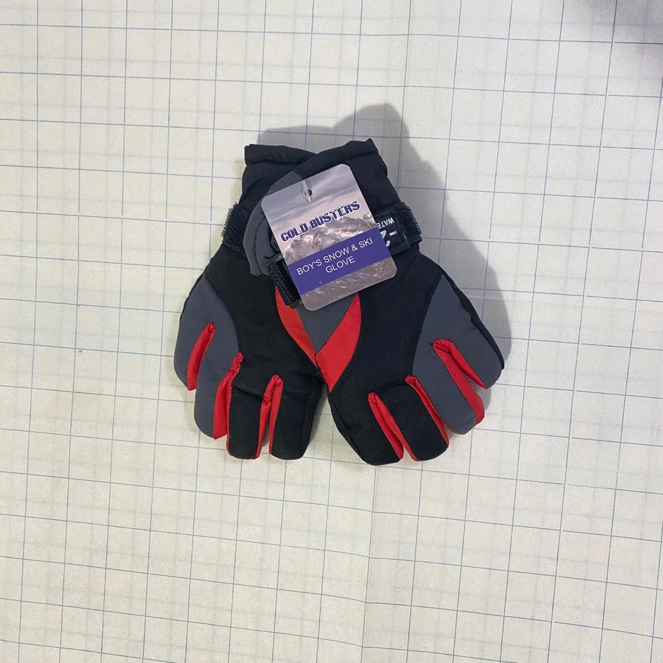 Boy's Size XS Toddler Winter Snow Gloves Cold Busters Multicolor Cold Weather - Image 2 of 4