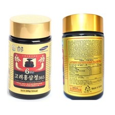Korean 6 Years Red Ginseng Extract 365, 240g x 1ea