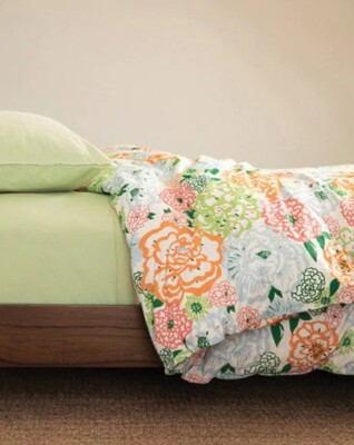 Cimino Home- Heather Duvet cover -  twin- msrp $269