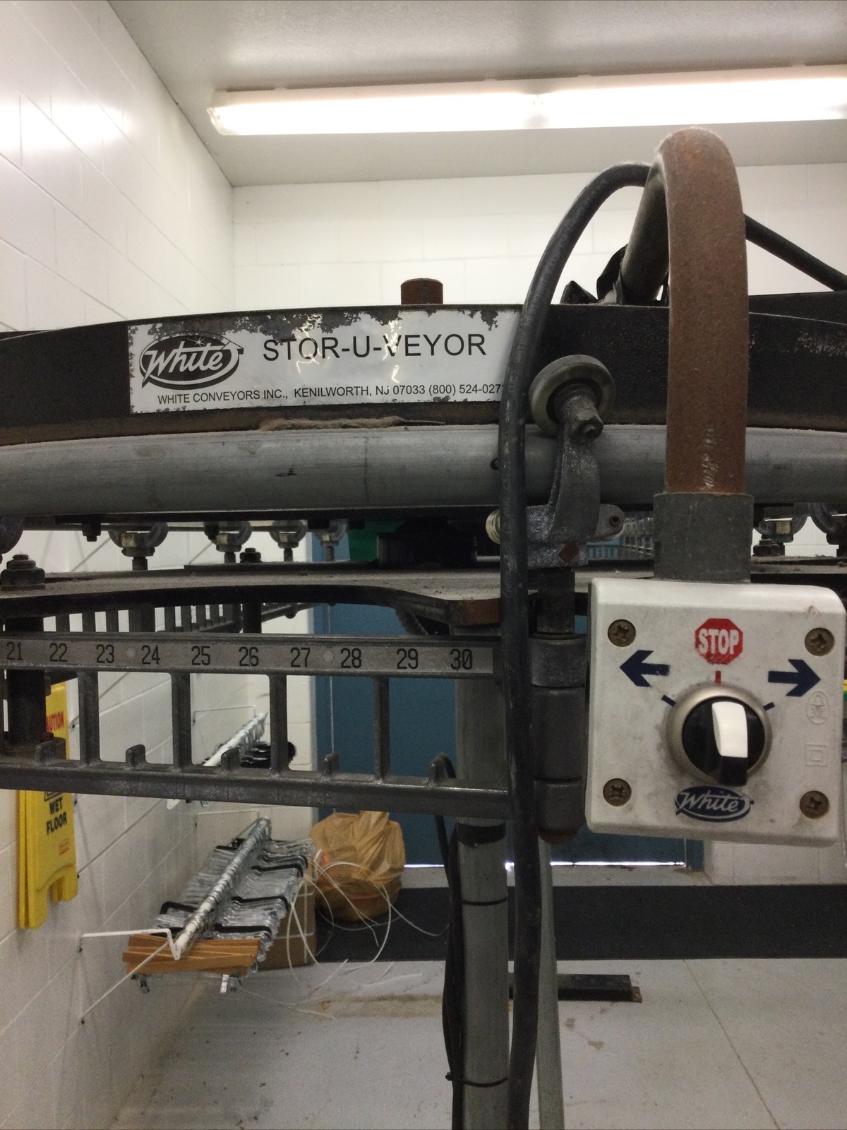 Dry Cleaner Motorized Clothing Rack White Storuveyor eBay