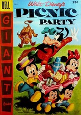Cover of Walt Disney's Picnic Party #8