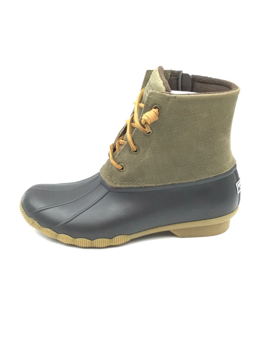 Sperry saltwater olive store