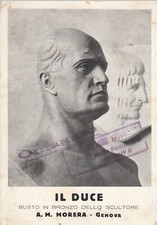 Il Duce - Benito Mussolini - Busto Morera - Genova - Fascismo
