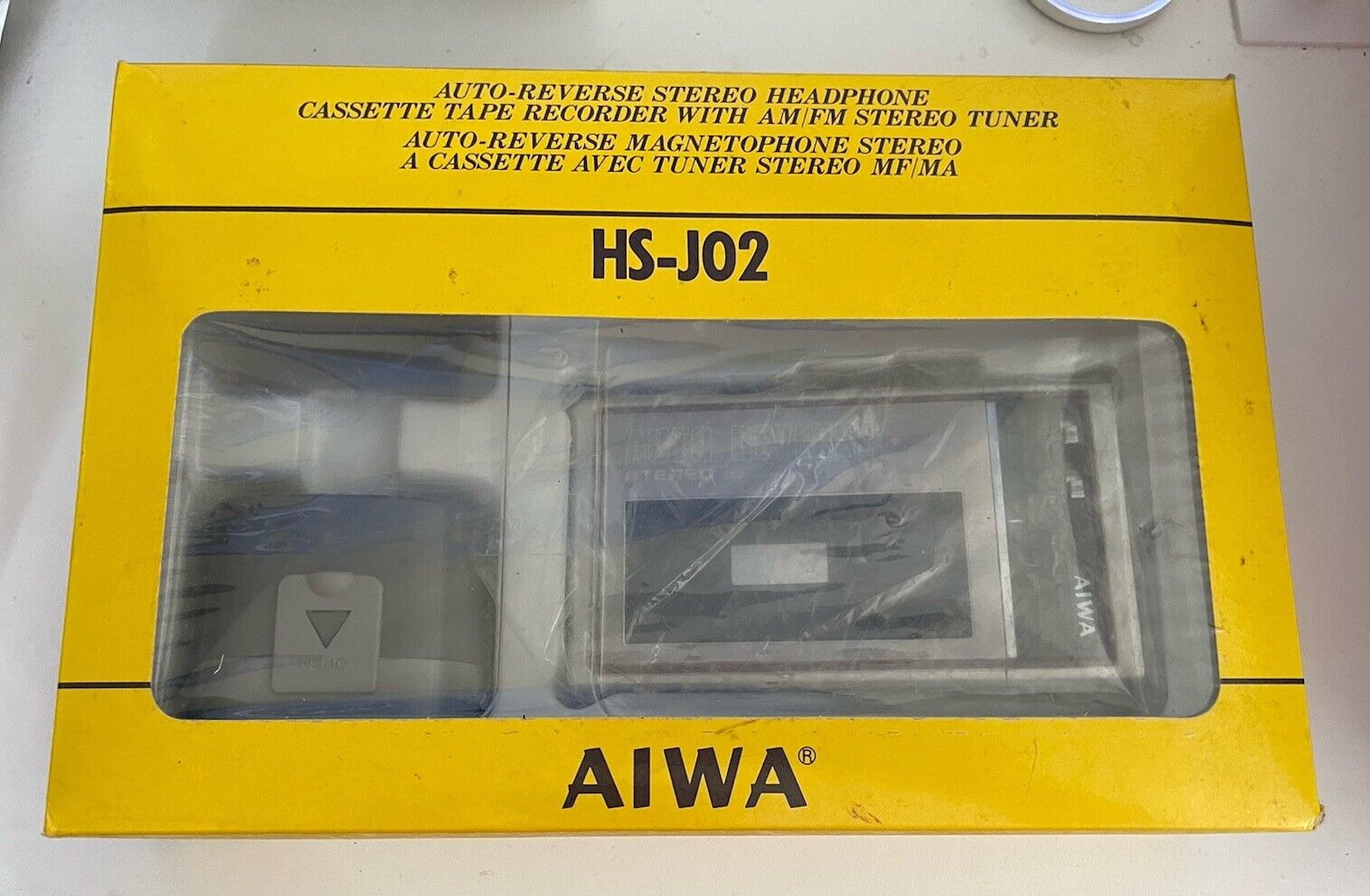 Rare Vintage AIWA HS-J02 Stereo Radio Cassette Recorder Please Read!!