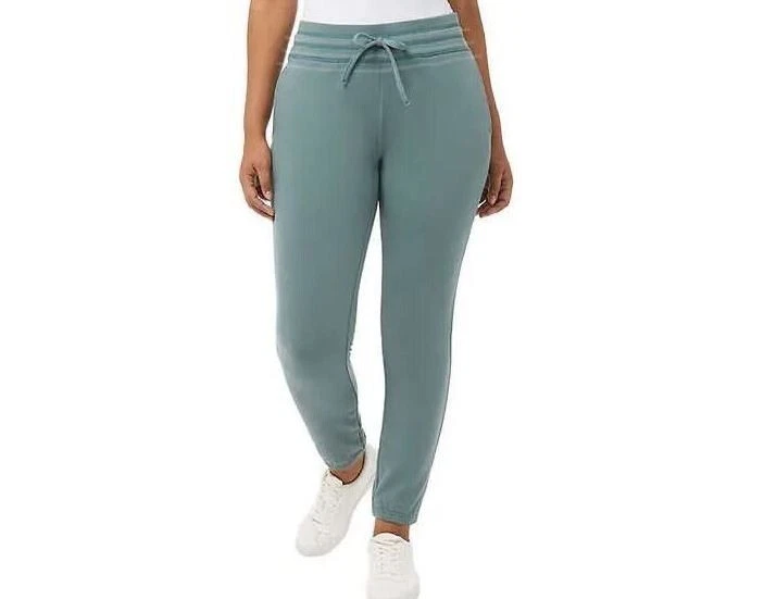 32 Degrees Cool Women Jogger Medium Double Soft Green Robin Slate