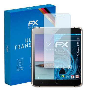 atFoliX 3x Displayschutzfolie für Doogee X10S Schutzfolie klar Folie