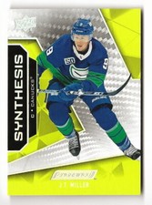 2019-20 UPPER DECK ENGRAINED J.T. MILLER SYNTHESIS CARD (CANUCKS)