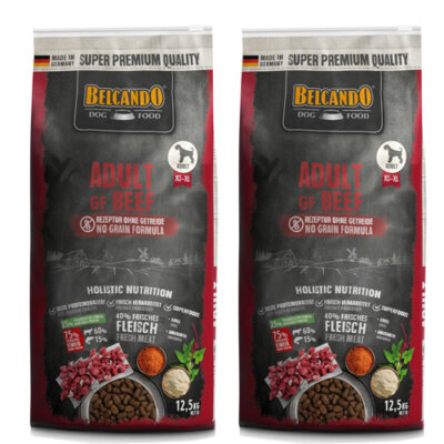 2 x 12,5 kg Belcando Adult GF Beef