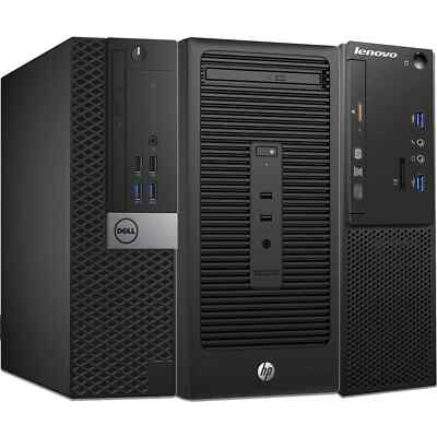 Desktop Computer DELL HP LENOVO Core i5 6. Gen 32GB RAM 1TB SSD + 2TB Window 11
