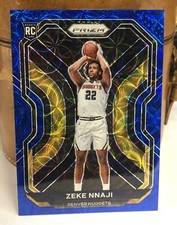 2020-21 Panini Prizm Rookie Blue Choice ZEKE NNAJI Denver Nuggets 44/49