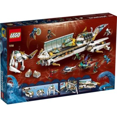 LEGO Ninjago Underwater Battleship Bounty 71756 Toy Blocks Model