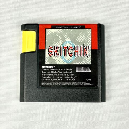 Skitchin' | Sega Mega Drive | Cartridge Only | Region Free | Tracked Post - Photo 1/5