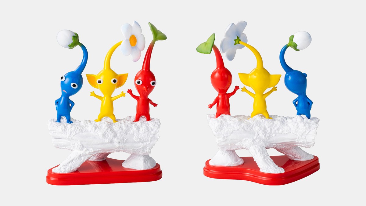 Nintendo Statue Mario Zelda Animal Crossing Splatoon Pikmin