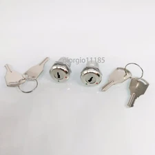 2Set Key Switch OFF-ON Lock Metal Toggle Lock Security KS-02 Electronic