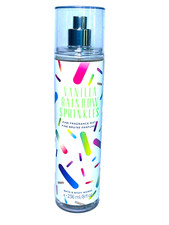 BATH  BODY WORKS VANILLA RAINBOW SPRINKLES FINE FRAGRANCE MIST 8 FL OZ NEW