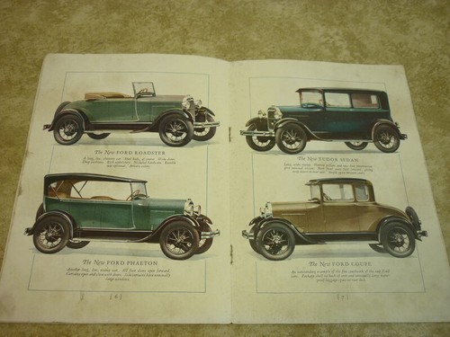 Folleto La historia del nuevo coche Ford 1927 24H051 - Imagen 4 de 4