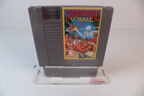 SuperSpike V'Ball (Nintendo, NES) Authentic, Cart Only, tested/works