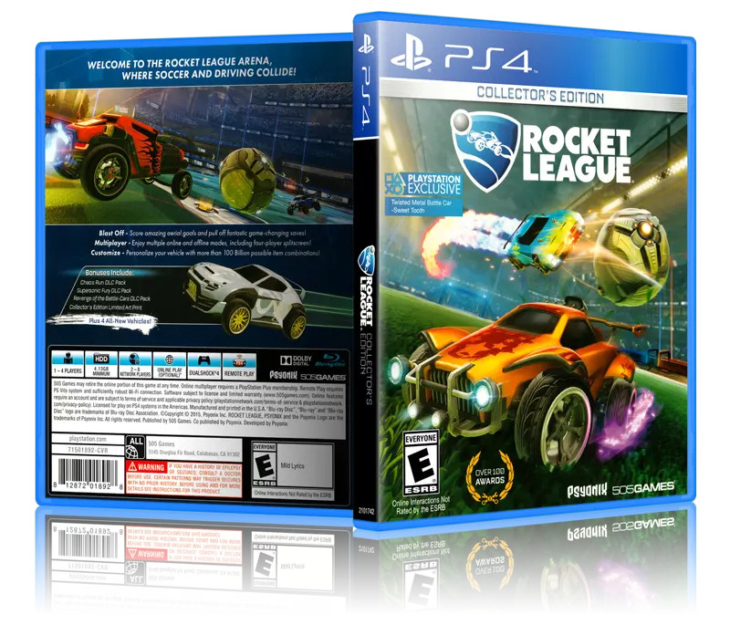 Rocket League Collector's Edition Playstation 4 PS4 KIDS MULTIPLAYER GAME  PS5