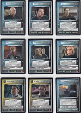 Star Trek First Contact & Enhanced CCG TCG Rare Card Selection 1997 Decipher
