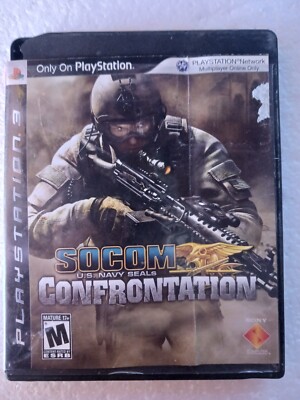 Socom US Navy Seals: Confrontation For PlayStation 3 PS3 No Manual 