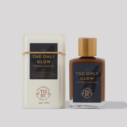 Organic Skin Co - The Only Glow Tinted Face Oil, Deep Shade, 30 ml - Image 2 of 4