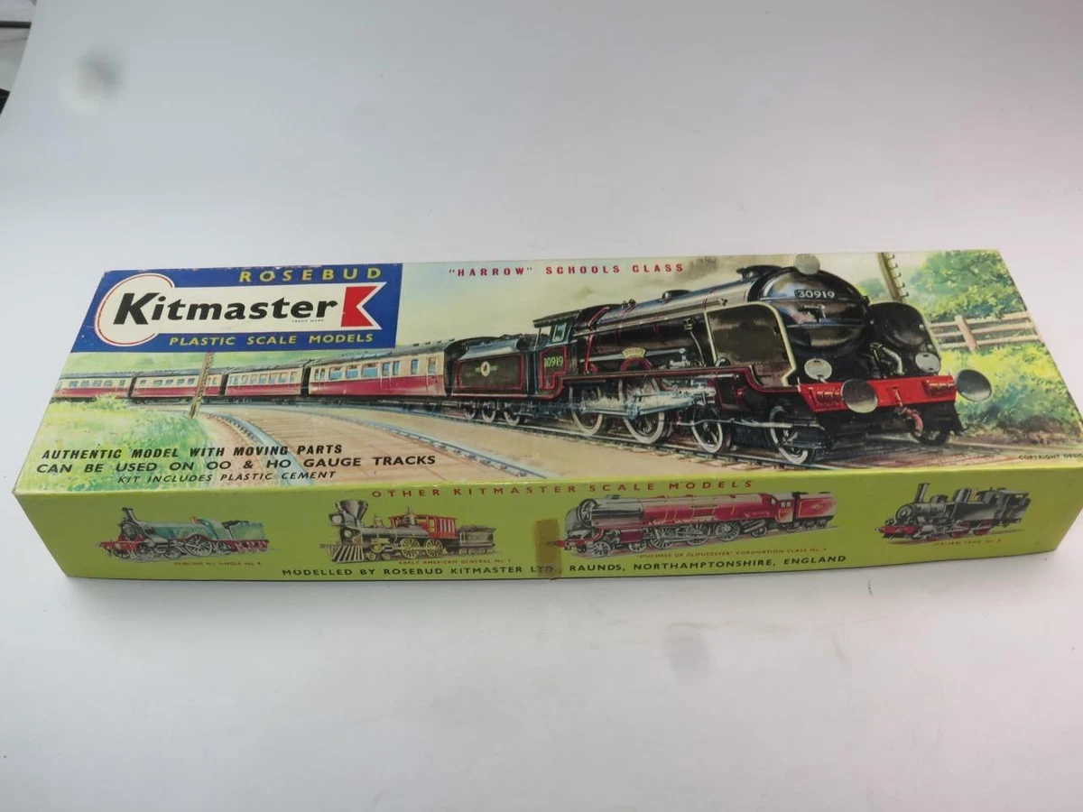 Maquettes HO Rosebud Kitmaster - Locomotives Vapeur Vintage Rares (Harrow School, à Monter)