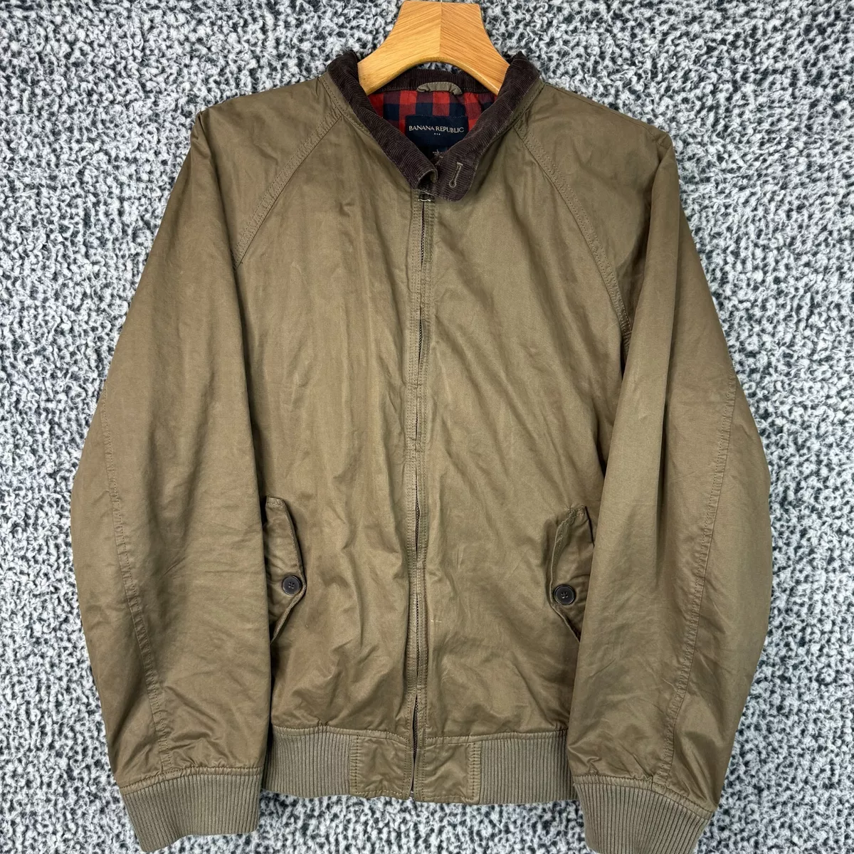 Waxed cotton cheap harrington jacket