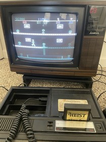 Colecovision Bundle Lot with 32 Coleco Games + Expansion w 12 Atari Games Tested