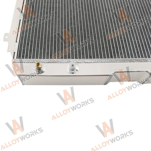 4 ROW 62MM RADIATOR FOR 1970-1975 71 72 73 74 NISSAN DATSUN 240Z 260Z 2.4L 2.6L - Picture 5 of 7