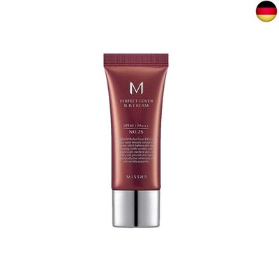 Missha M Perfect Cover Bb Cream Spf42/Pa+++No.25/Warm Beige, 20 Ml , (1Er Pack)