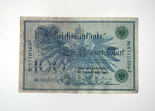 Germany 100 Mark 1908 Pick# 34 XF