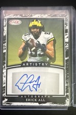 2022 SAGE Artistry - Autographs Erick All #A-EA Green (AU, RC)