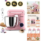 Electric Stand Mixer 6.5QT Pink Kitchen Mixer 10-Speed Food Processor