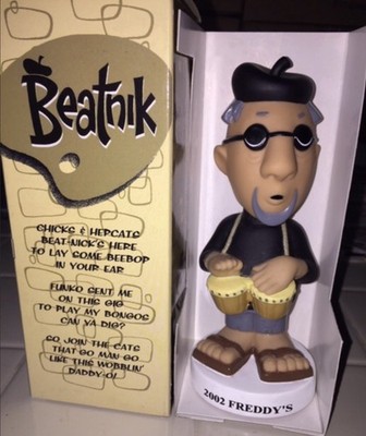FUNKO GRAY HAIR BEATNIK 2002 FREDDY S AWARDS WACKY WOBBLER 1/48 GRAIL RARE! Pop