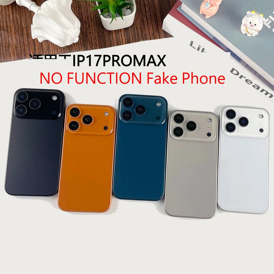 GCSUPERMARKET For iPhone 17 Pro Max Air - Fake Phone Dummy Model Props Showcase Display Toy