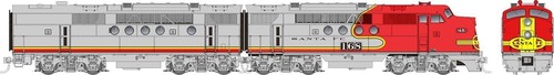 Rapido Trains 53503 EMD FT A/B "Santa Fe" #168B #168C | Condition: Neu