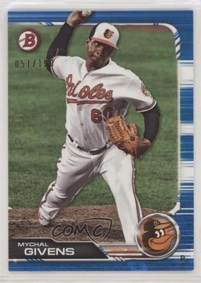 2019 Bowman Blue 51/150 Mychal Givens #56 q9f