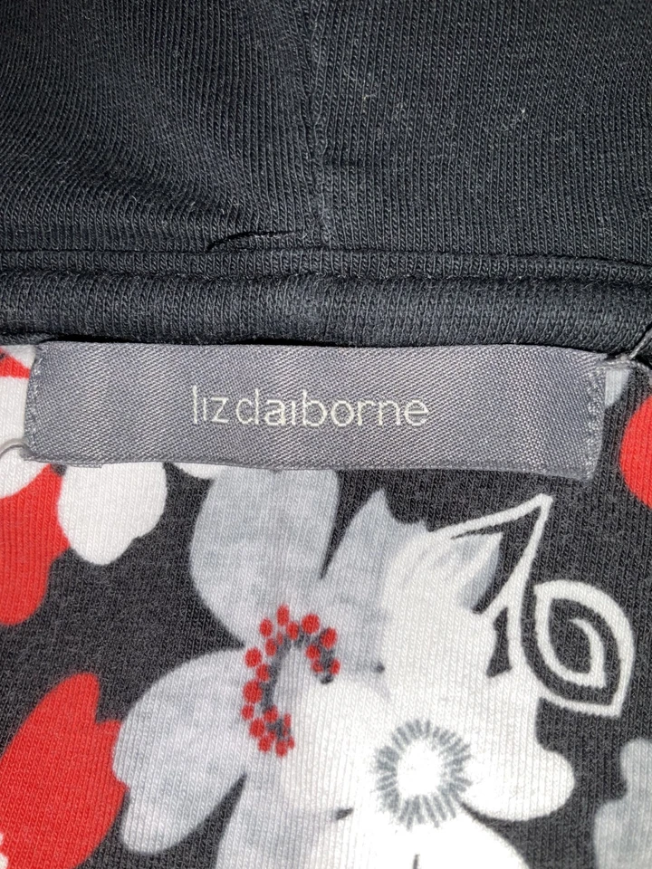 Liz Claiborne Full Zipp Hoodie Women's 1X Gray - Image 3 of 4