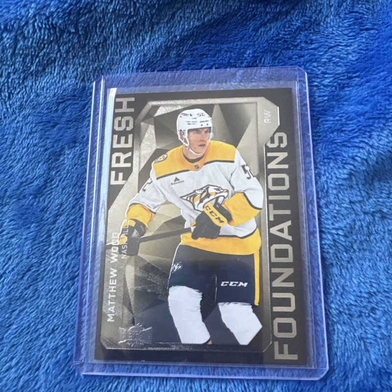 SkyBox Metal Universe Fresh Foundations FF-15 Matthew Wood Rookie Nashville Pre…