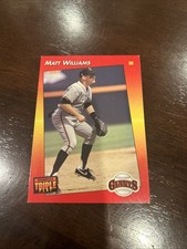 1992 Donruss Triple Play - Matt Williams #4