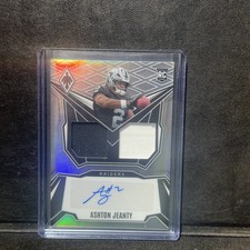 2025 Panini Phoenix - Dual Rookie Patch Auto Ashton Jeanty #DRP-AJY Silver /149